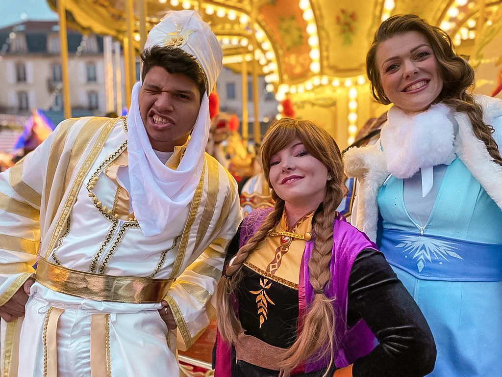 Princesses qui chantent Noël